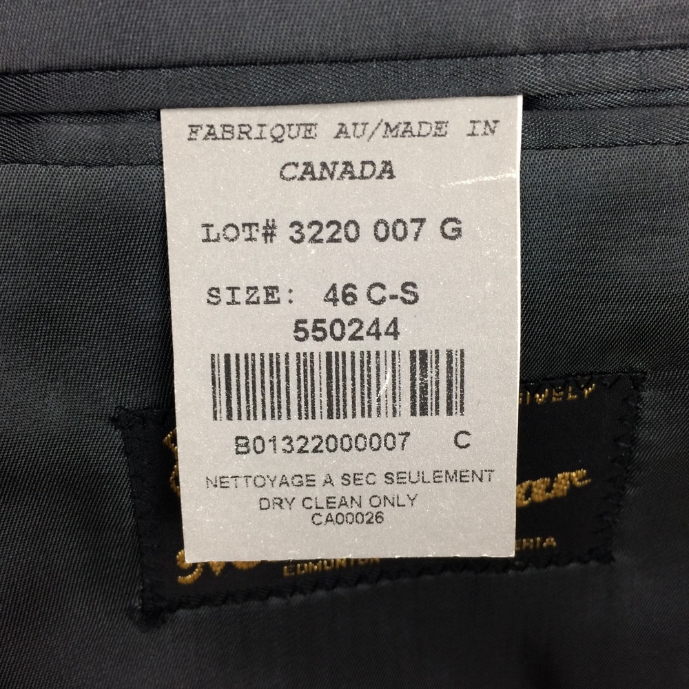 Loro Piana Sport Coat Blazer Mens Wool Cashmere Herringbone Grey 46 S - Picture 3 of 16